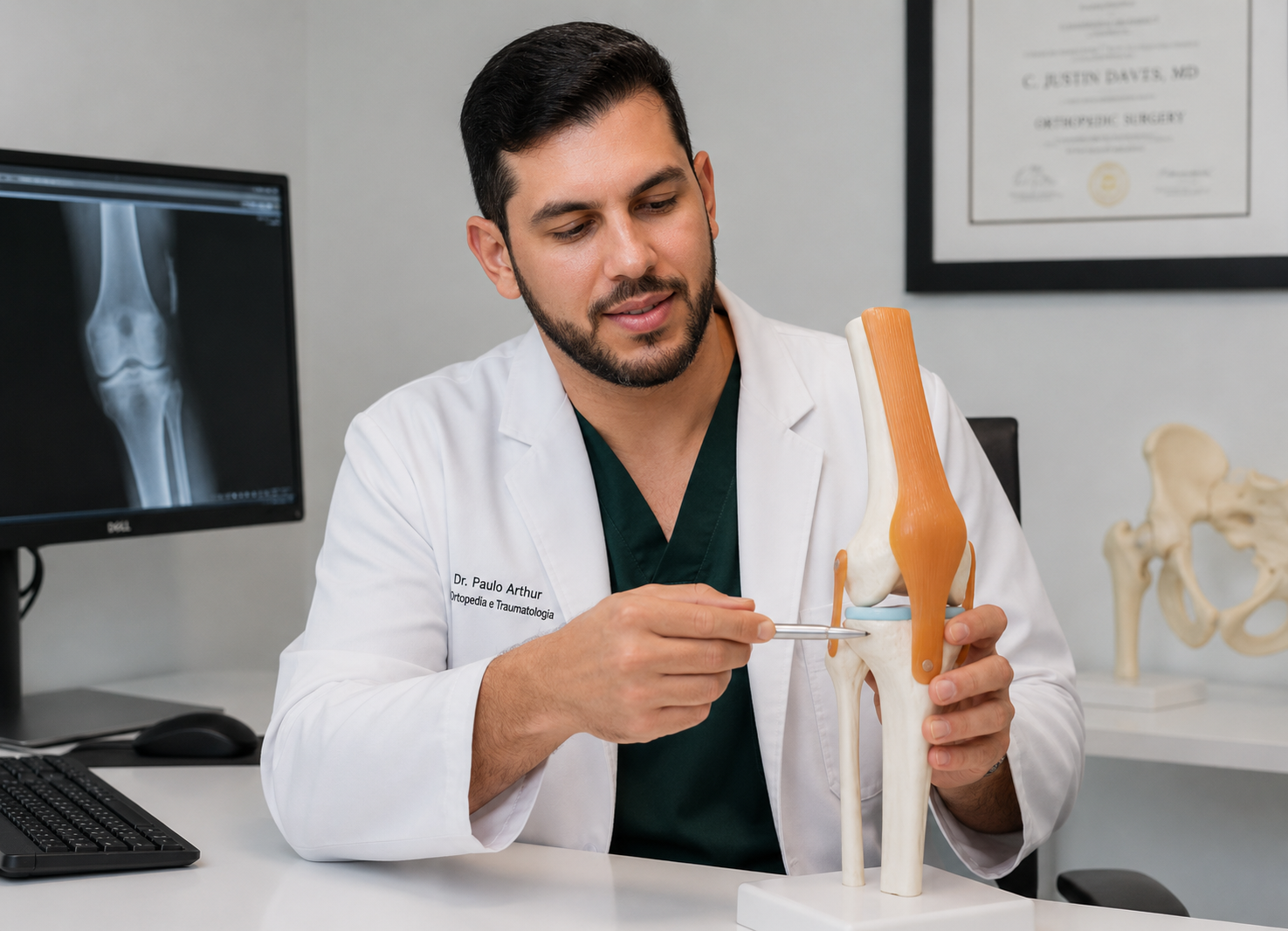 Cirurgia de reconstruções ligamentares do joelho