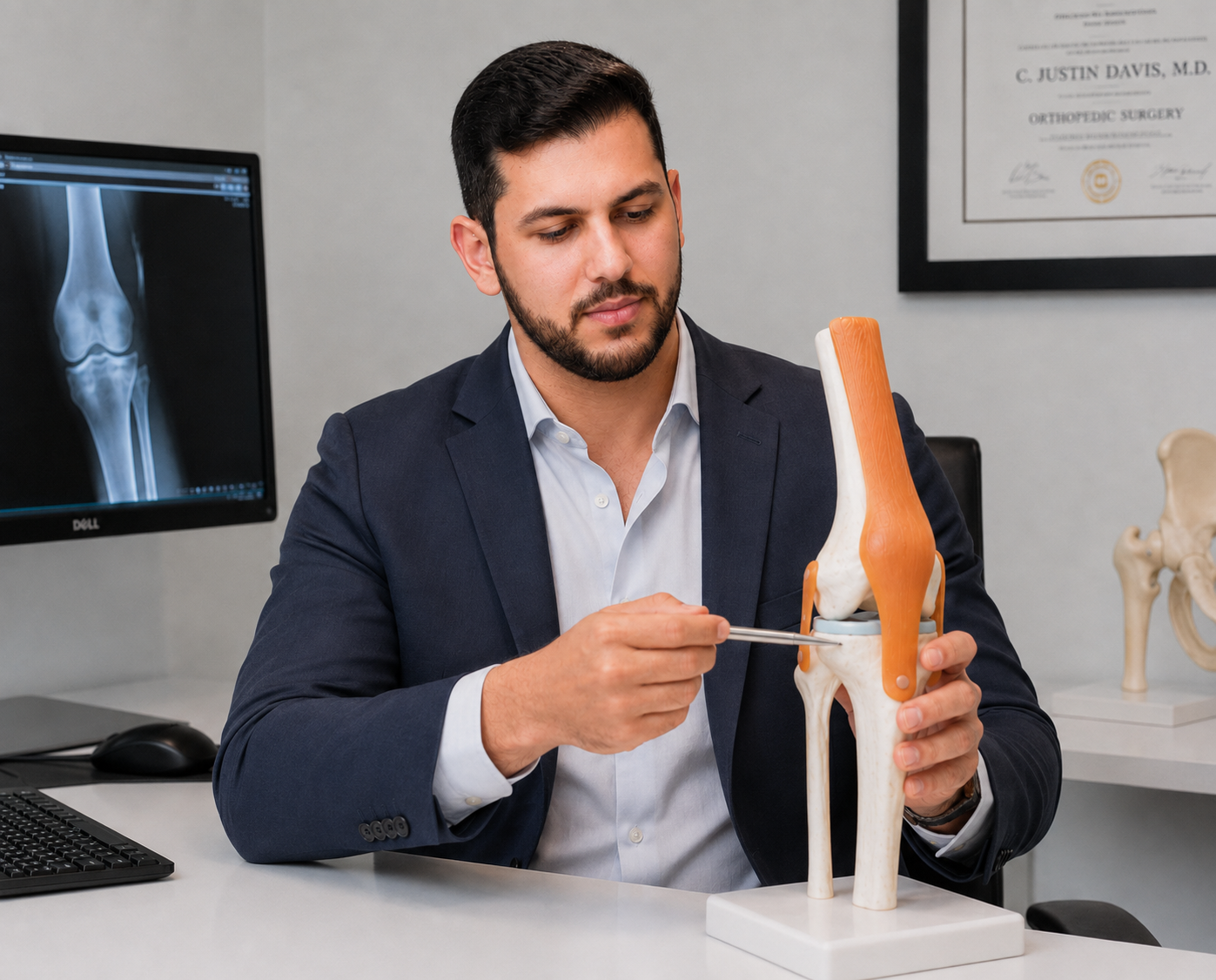 Cirurgia de reconstruções ligamentares do joelho